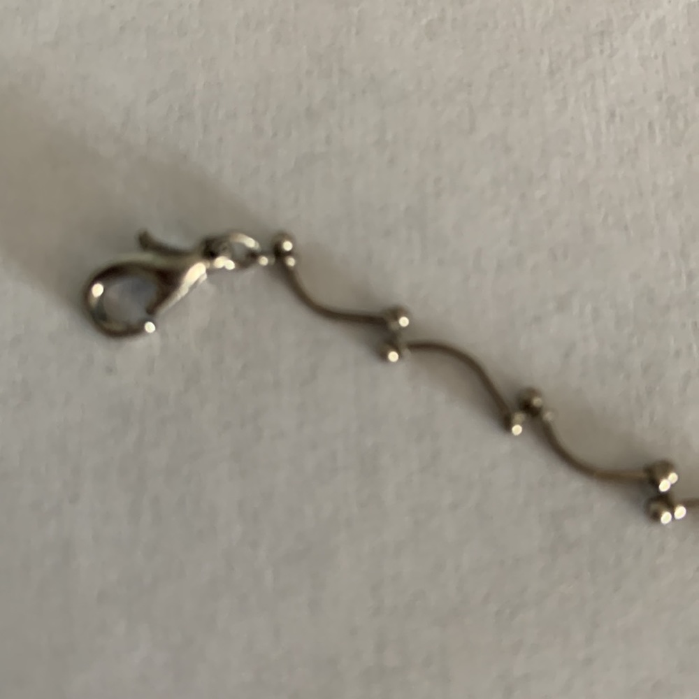 Necklace sterling silver adjustable 13 to 16 inches vintage - Picture 5 of 5